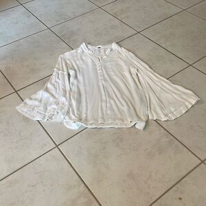 Free people, bell sleeve, long sleeve top